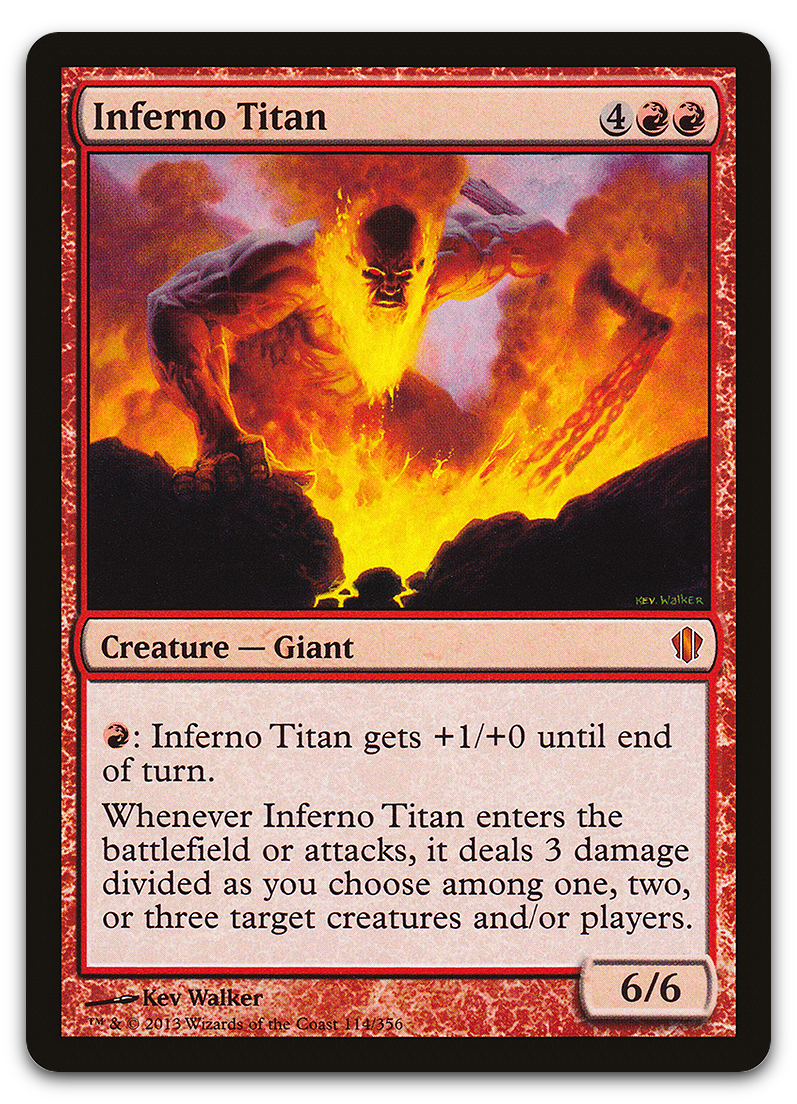 Inferno Titan (Commander 2013)