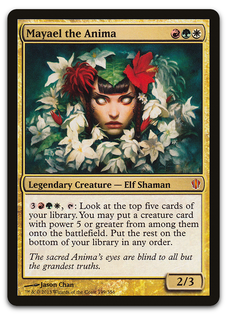 Mayael the Anima (Commander 2013)