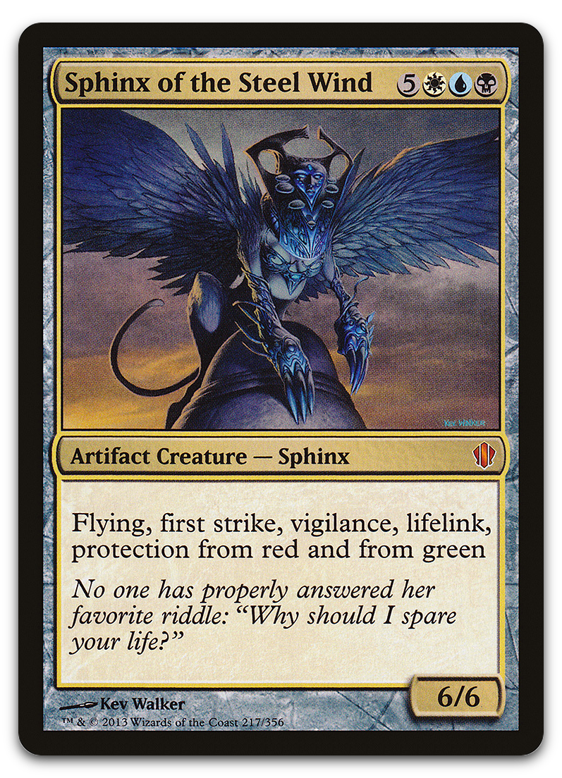 Sphinx of the Steel Wind (Commander 2013)