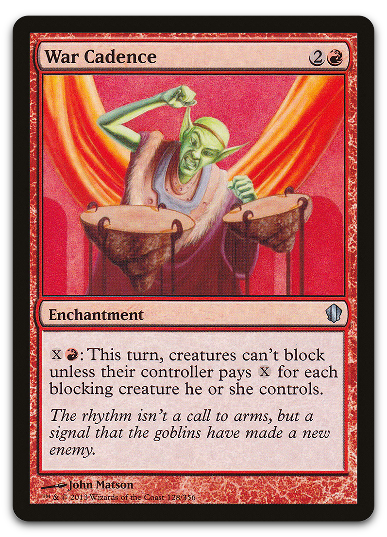 War Cadence (Commander 2013)