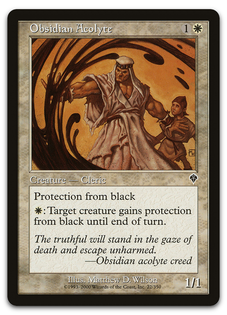 Obsidian Acolyte (Invasion)