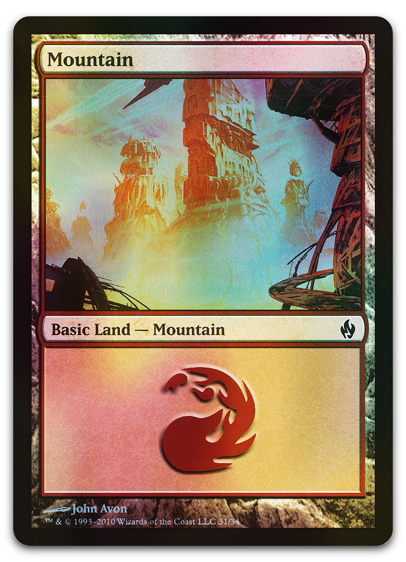Mountain (31) (Premium Deck Series: Fire and Lightning)
