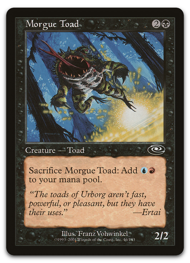 Morgue Toad (Planeshift)