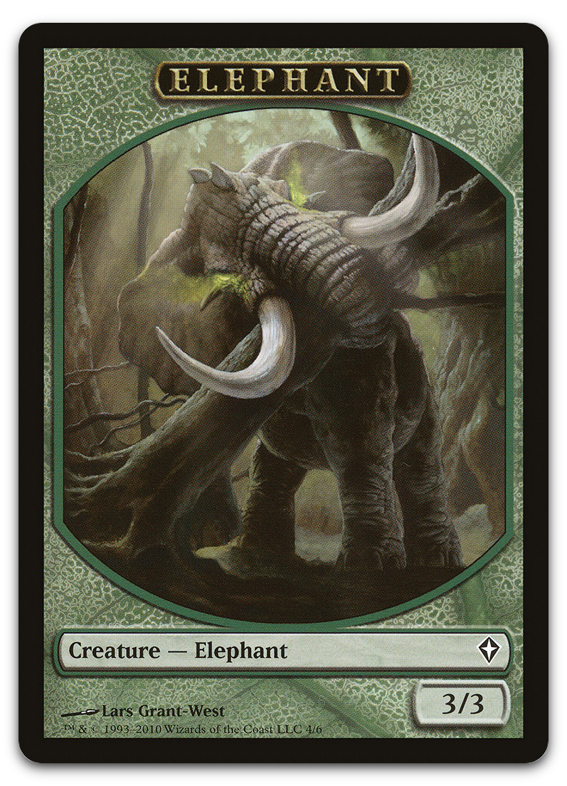 Elephant Token (Worldwake)