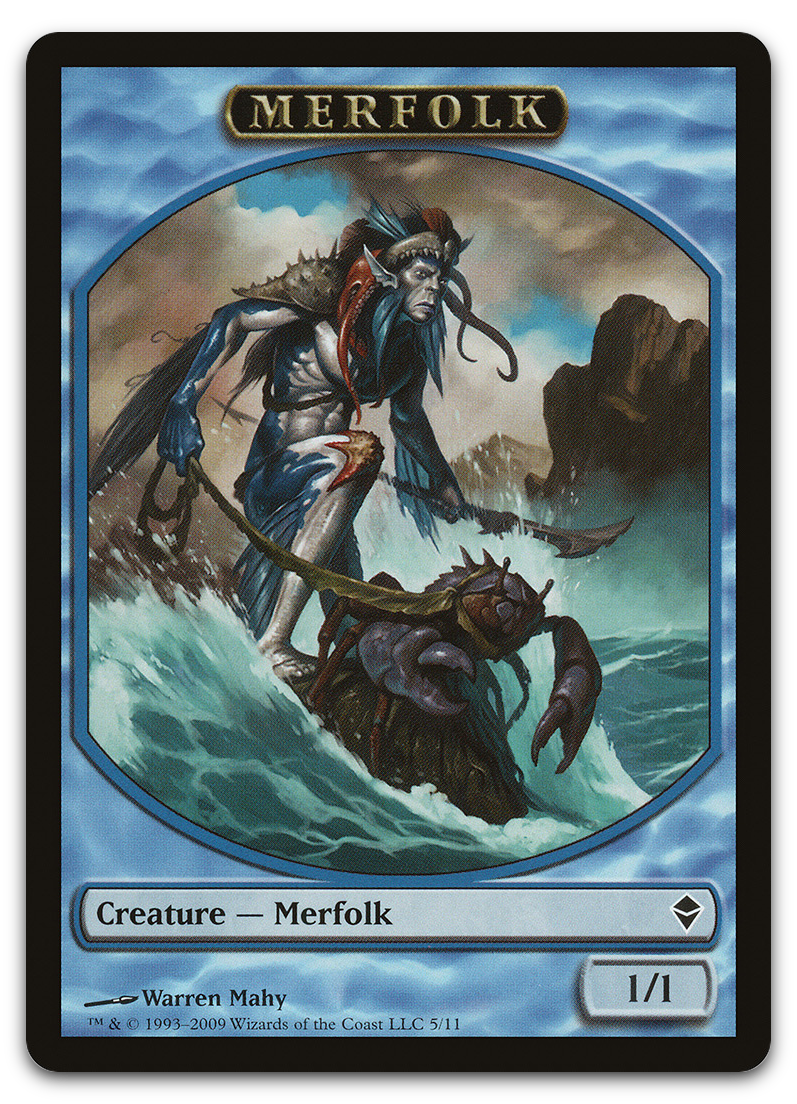 Merfolk Token (Zendikar)