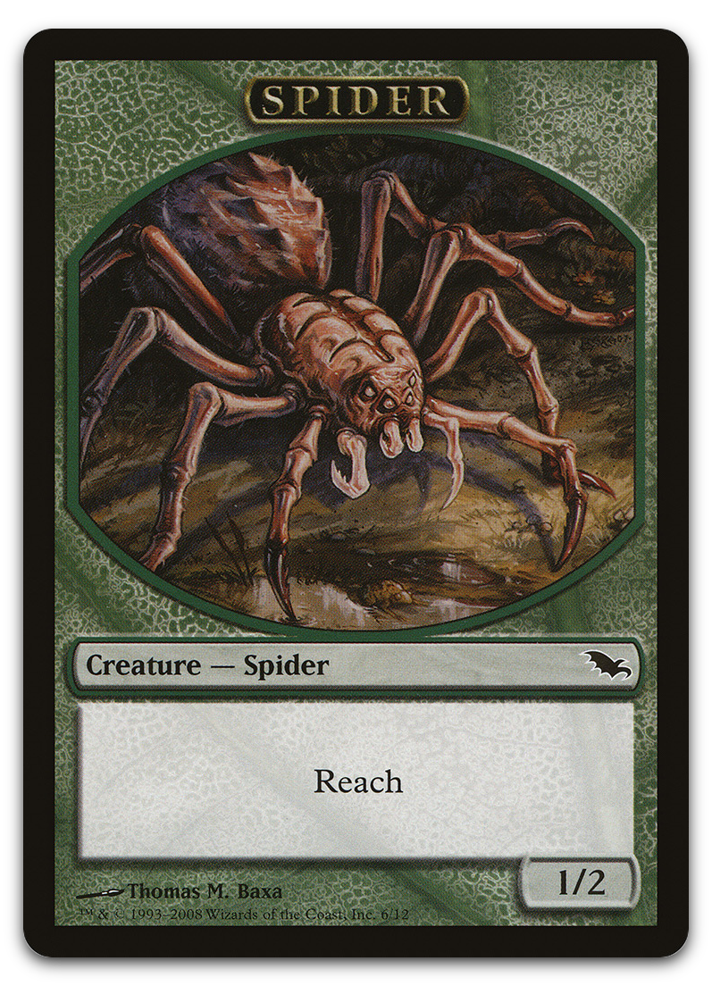 Spider Token (Shadowmoor)