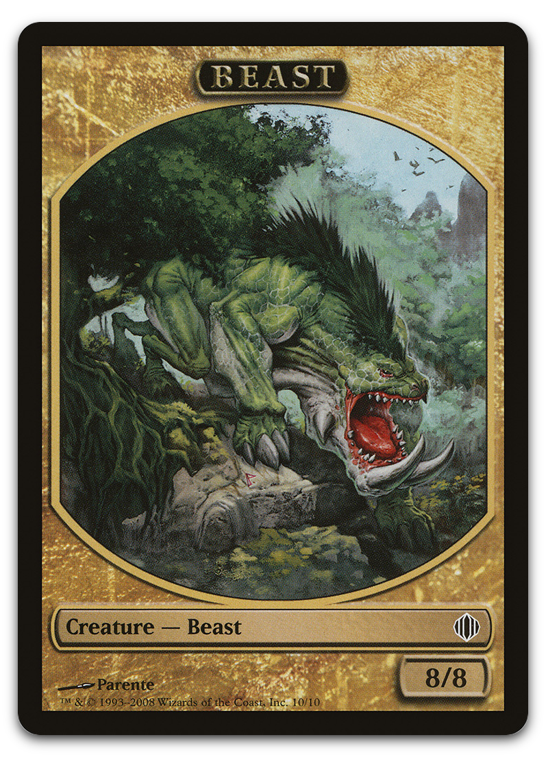 battle styles booster boxes Beast Token (Multicolor) (Shards of Alara) – Cardsurfer Games