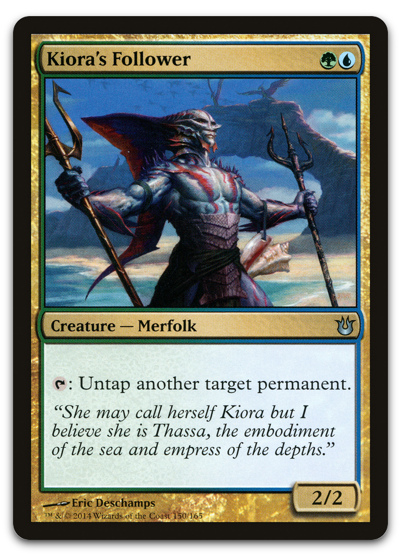 Kiora's Follower (Born of the Gods)