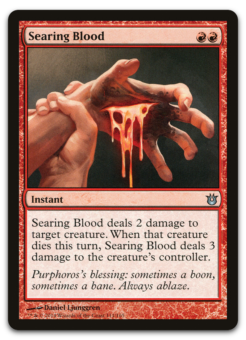 Searing Blood (Born of the Gods)