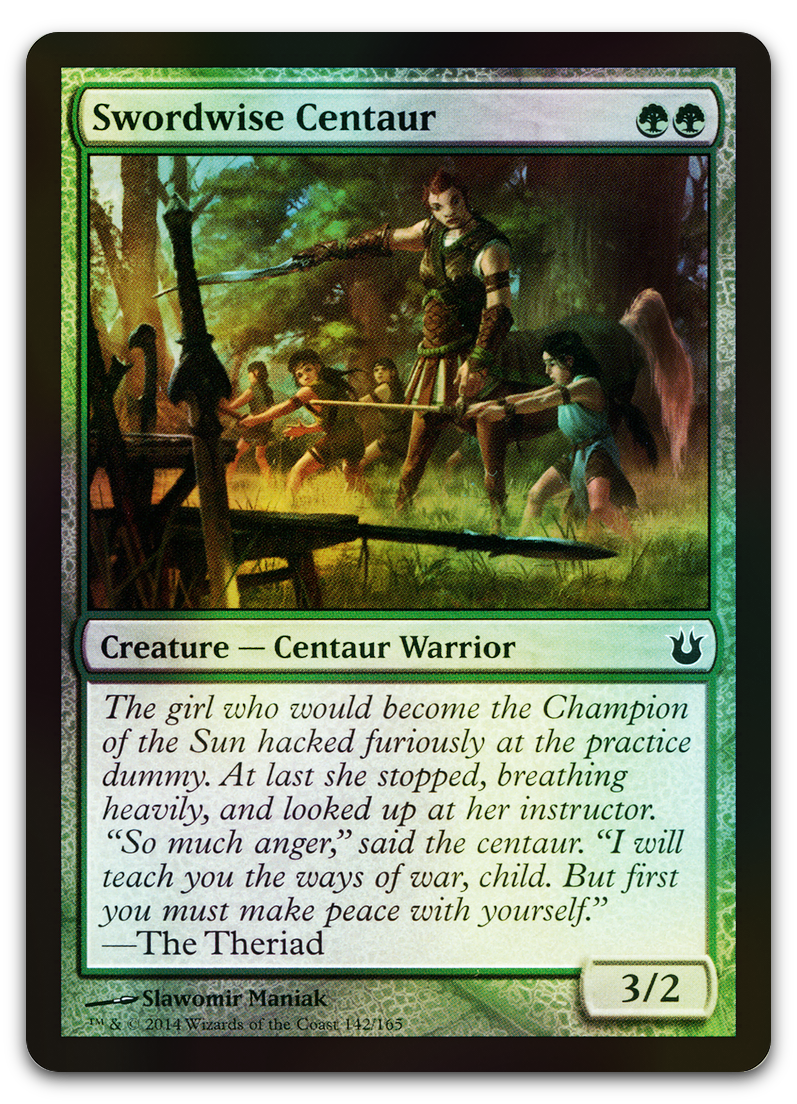 Swordwise Centaur (Born of the Gods)