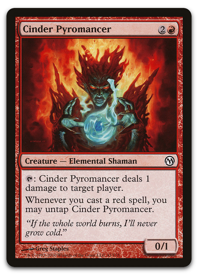 Cinder Pyromancer (Duels of the Planeswalkers)