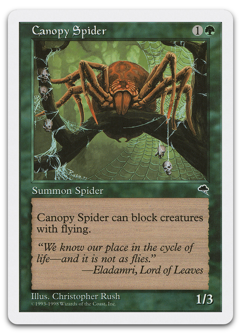 Canopy Spider (Anthologies)