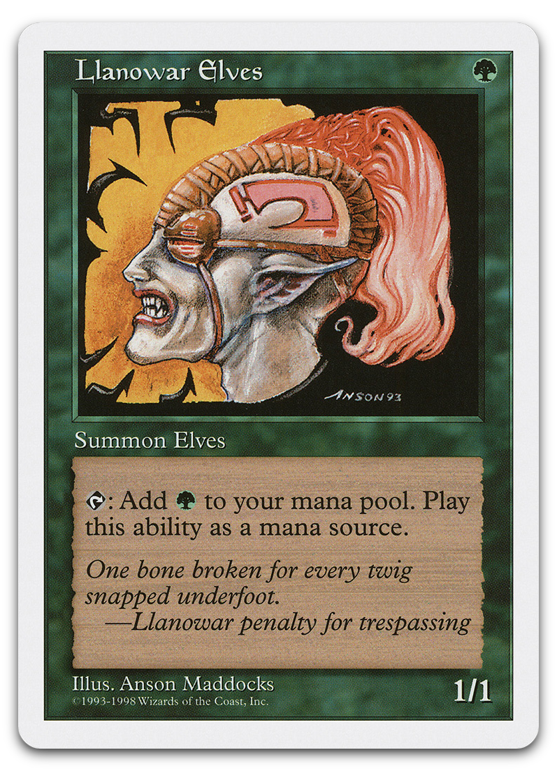 Llanowar Elves (Anthologies)