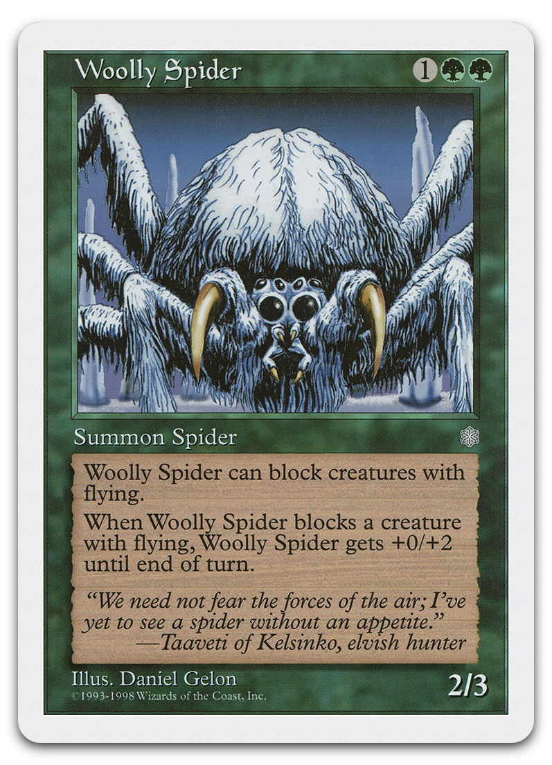 Woolly Spider (Anthologies)