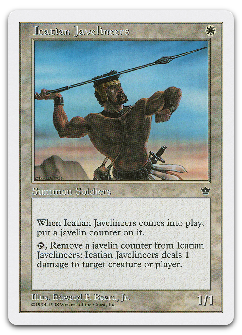 Icatian Javelineers (Anthologies)