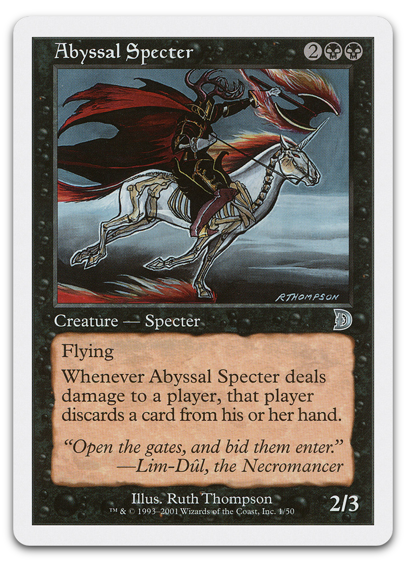 Abyssal Specter (Deckmasters Garfield vs Finkel)