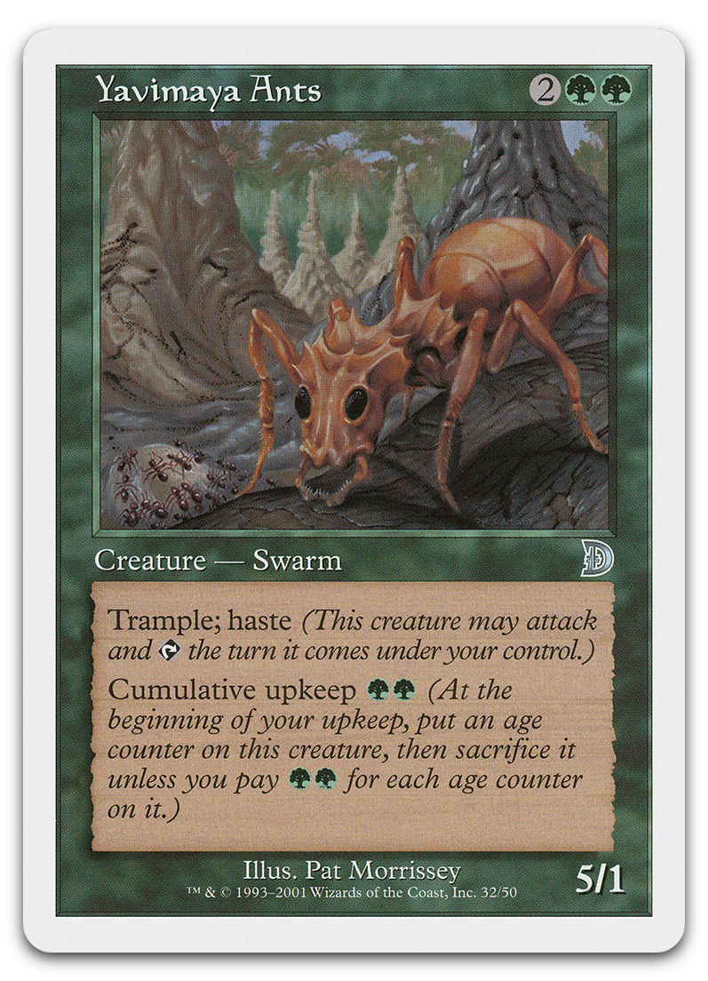 Yavimaya Ants (Deckmasters Garfield vs Finkel)