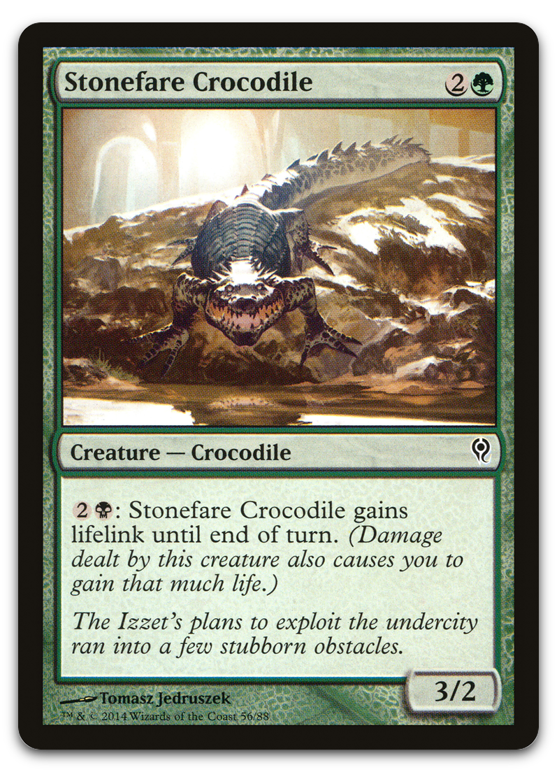 Stonefare Crocodile (Duel Decks: Jace vs. Vraska)
