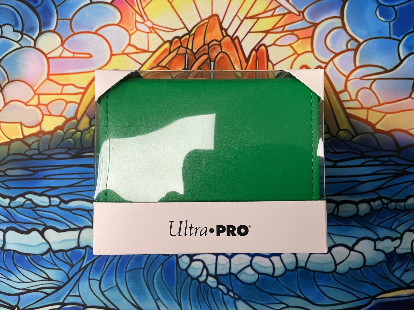 UltraPro Deckbox: Alcove Edge 100+ Vivid (Green)