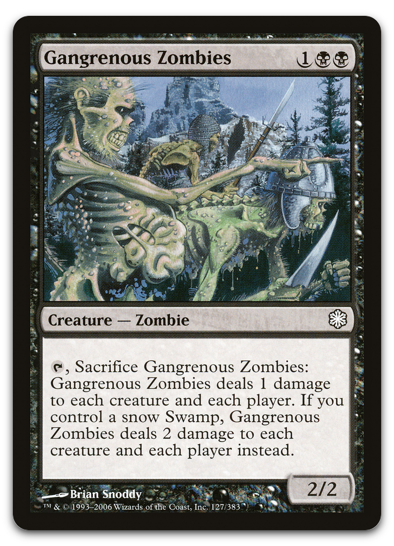 Gangrenous Zombies (Coldsnap Theme Deck Reprints)