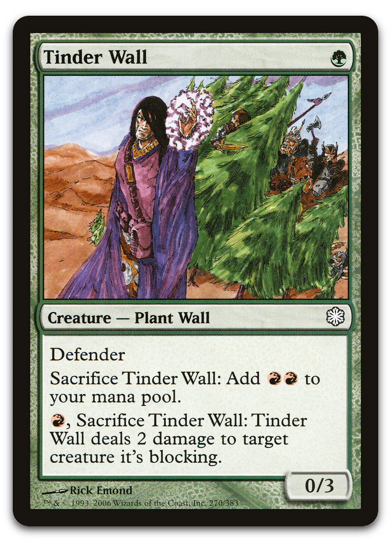 Tinder Wall (Coldsnap Theme Deck Reprints)