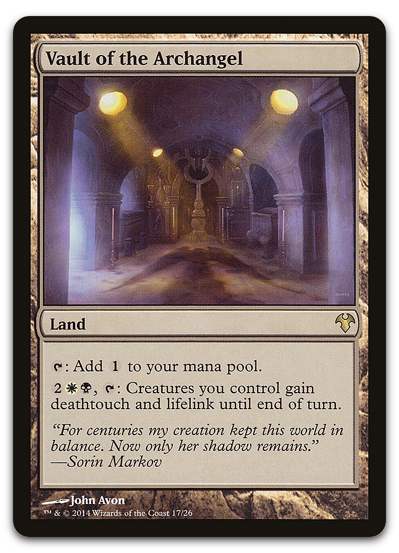 Vault of the Archangel (Magic Modern Event Deck)