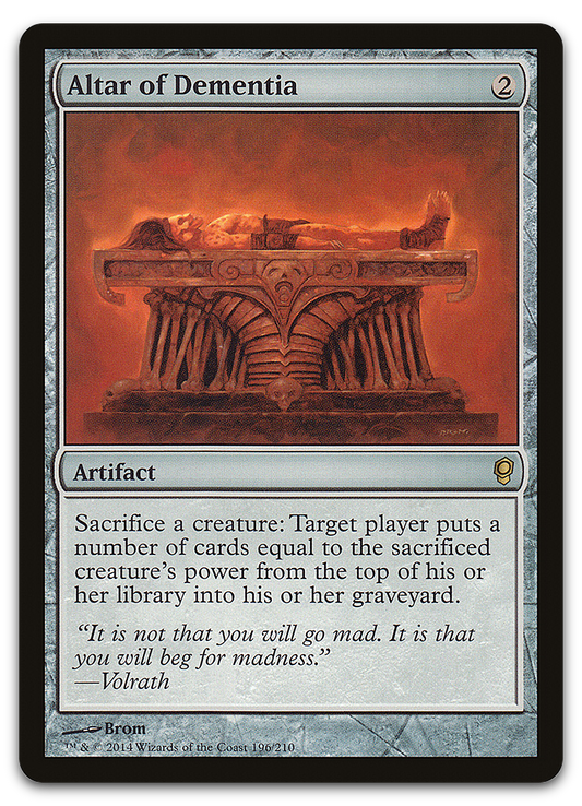 Altar of Dementia (Conspiracy)
