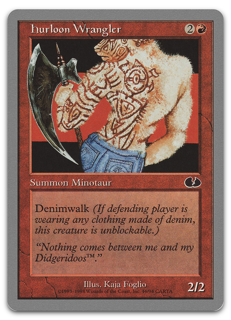 Hurloon Wrangler (Unglued)