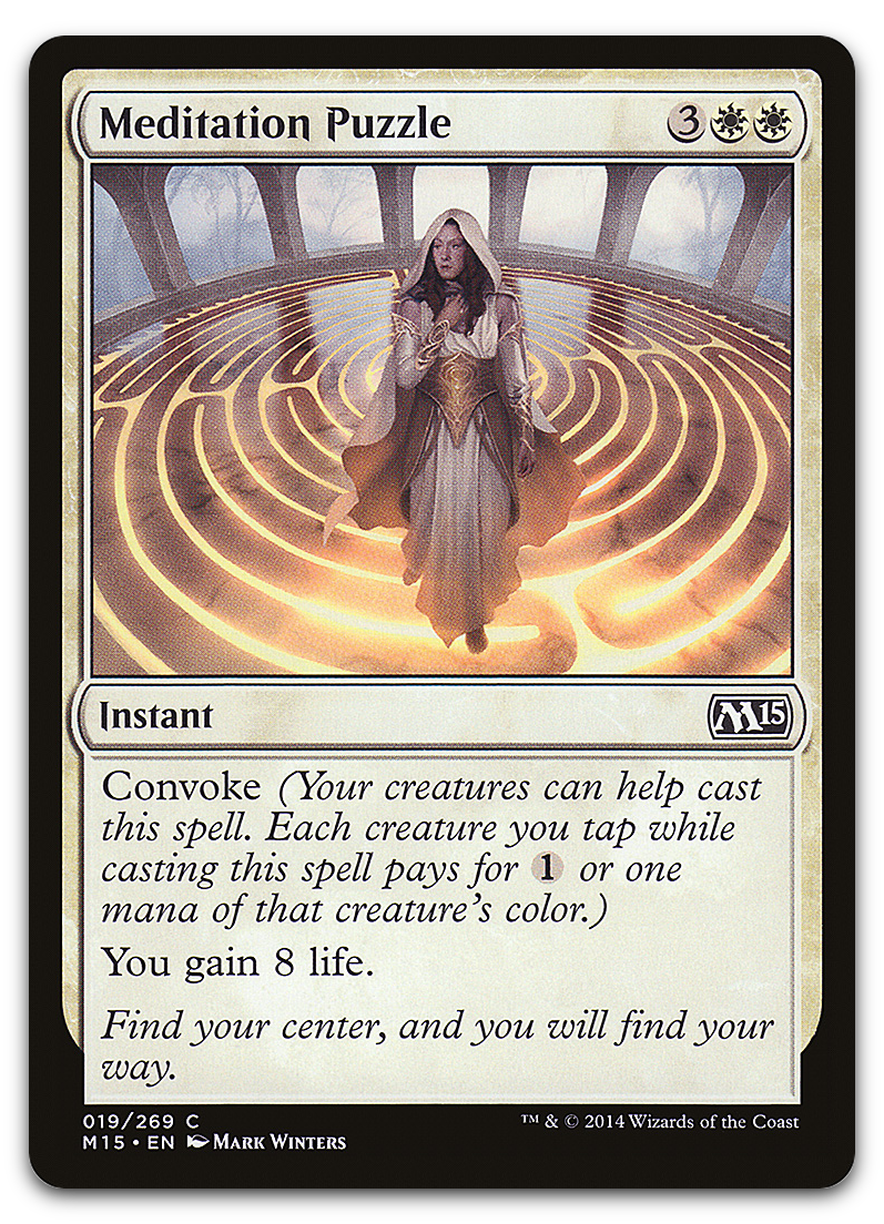 Meditation Puzzle (Magic 2015 (M15))