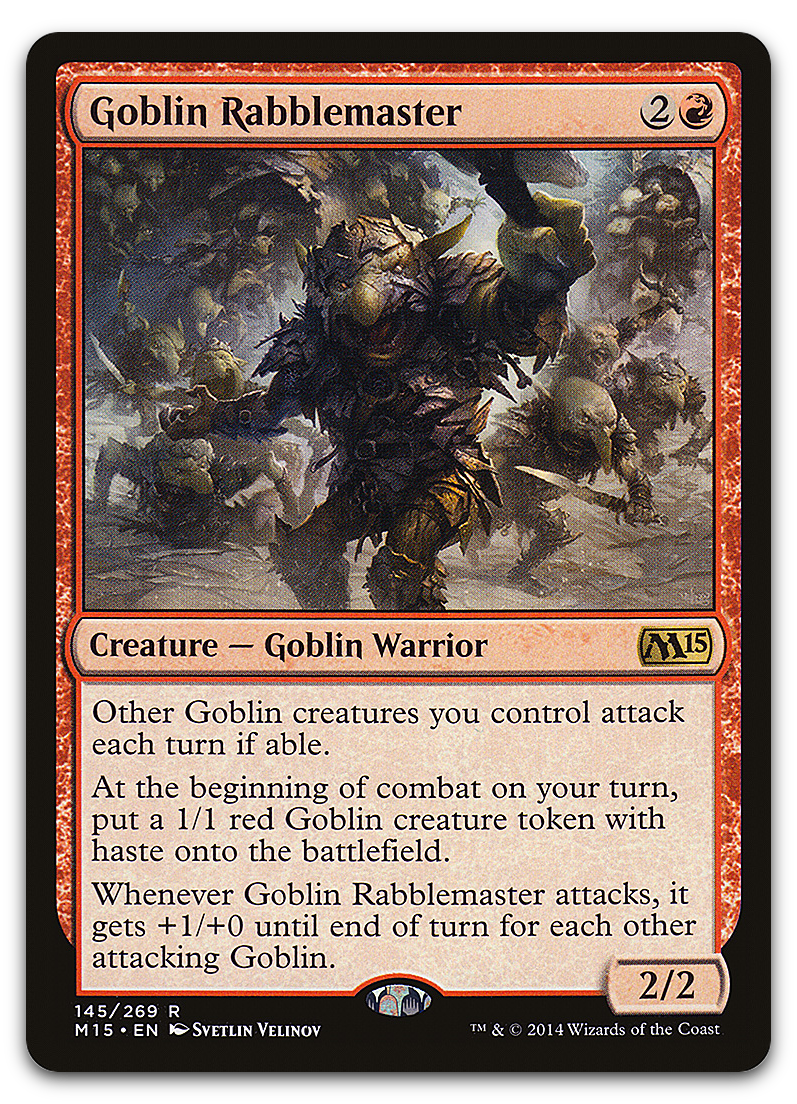 Goblin Rabblemaster (Magic 2015 (M15))