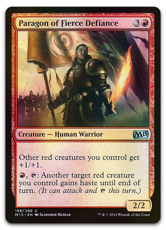 Paragon of Fierce Defiance (Magic 2015 (M15))