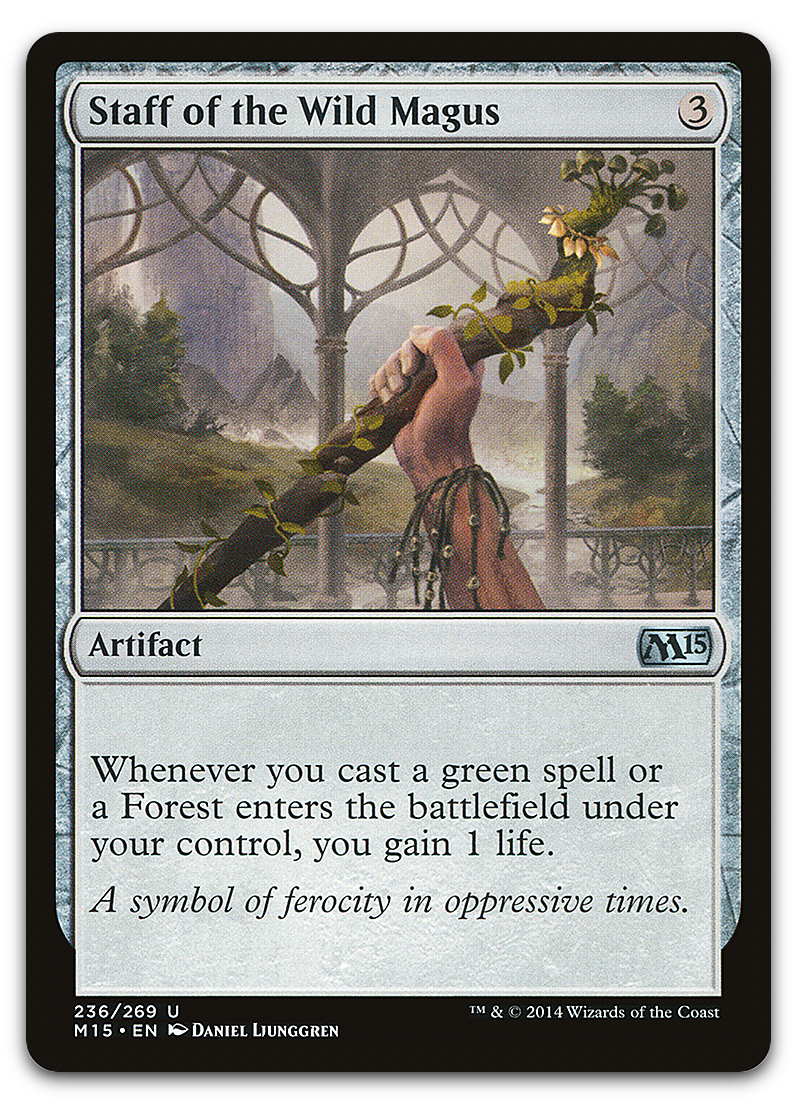 Staff of the Wild Magus (Magic 2015 (M15))