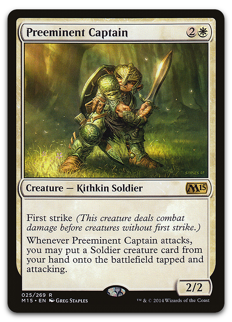 Preeminent Captain (Magic 2015 (M15))
