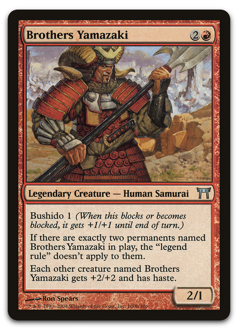 Brothers Yamazaki (160b Pike) (Champions of Kamigawa)