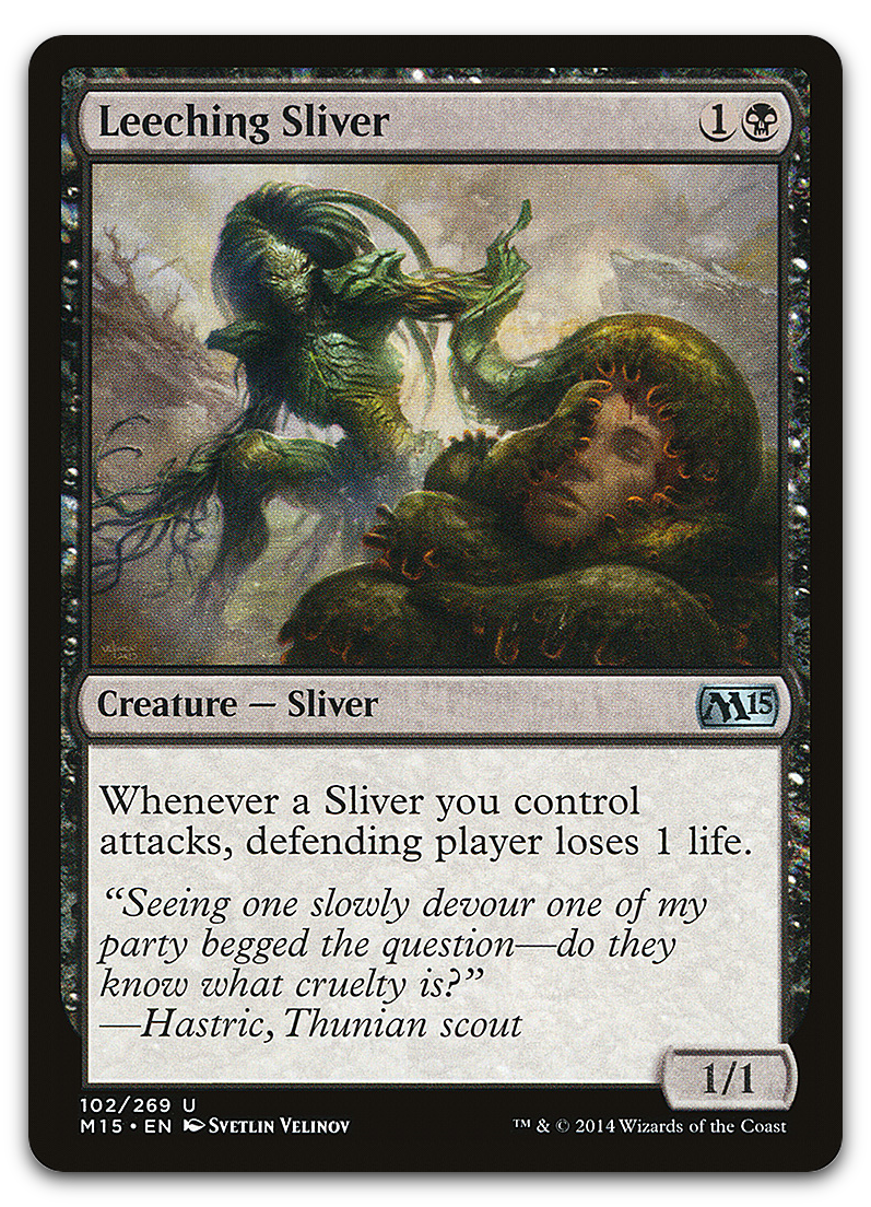 Leeching Sliver (Magic 2015 (M15))