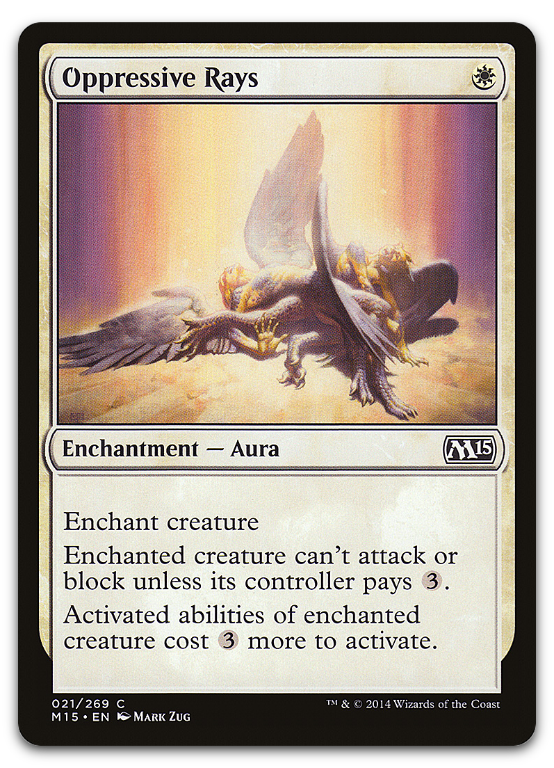 Oppressive Rays (Magic 2015 (M15))
