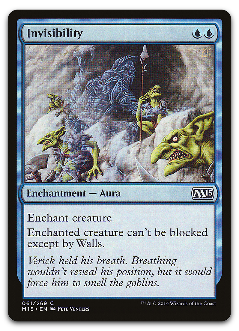 Invisibility (Magic 2015 (M15))