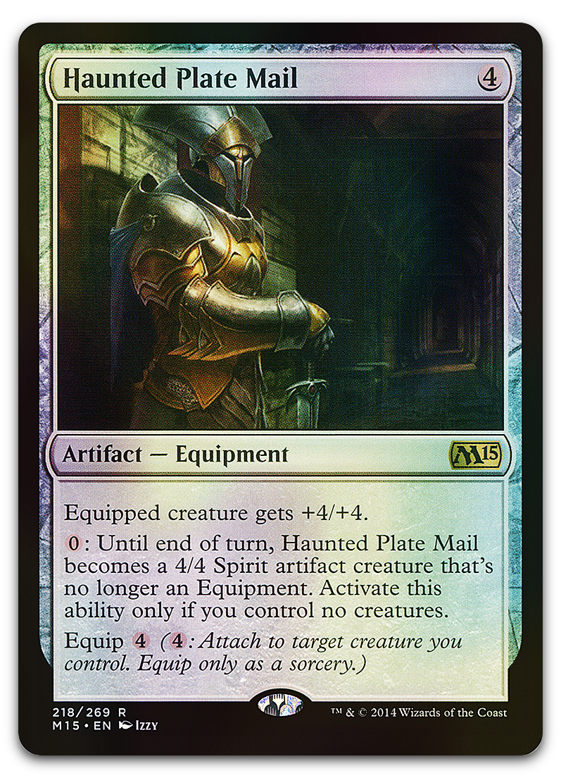 Haunted Plate Mail (Magic 2015 (M15))
