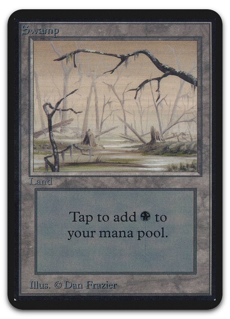 Swamp (B) (Alpha Edition)