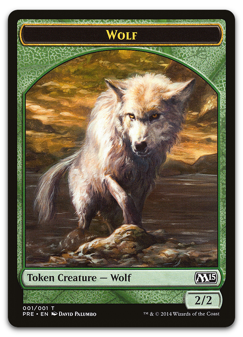 Wolf Token (Prerelease Cards)