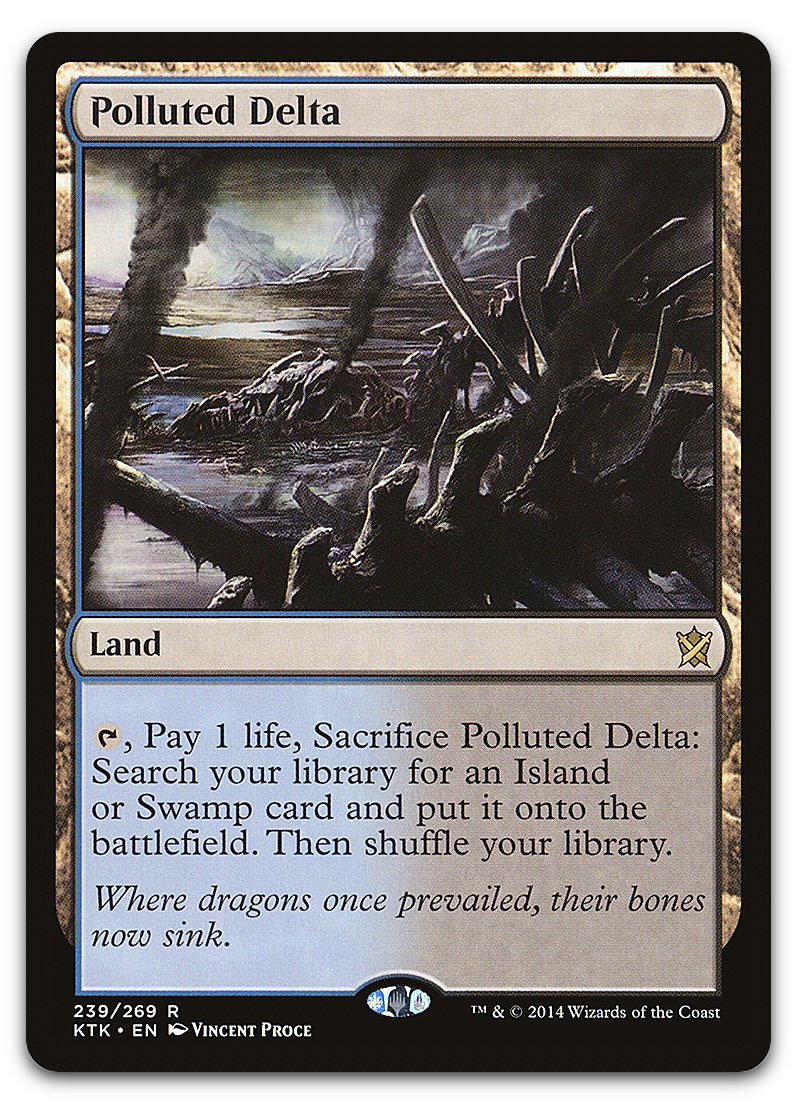 Polluted Delta (Khans of Tarkir)