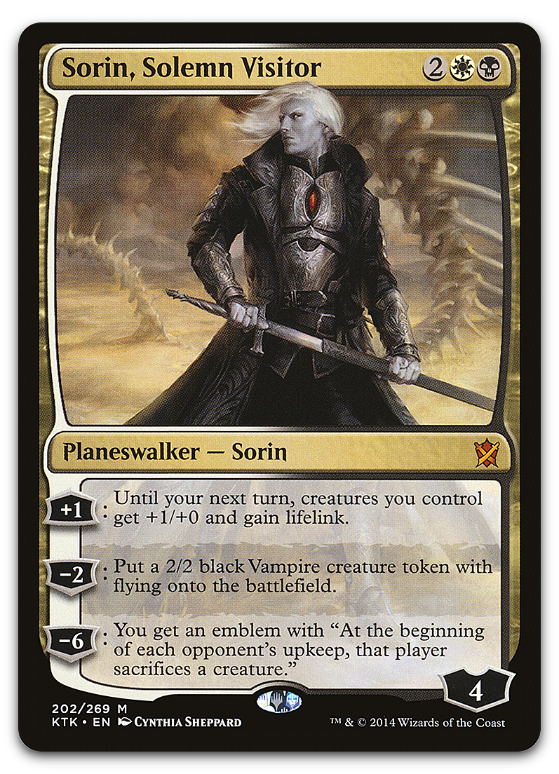 Sorin, Solemn Visitor (Khans of Tarkir)