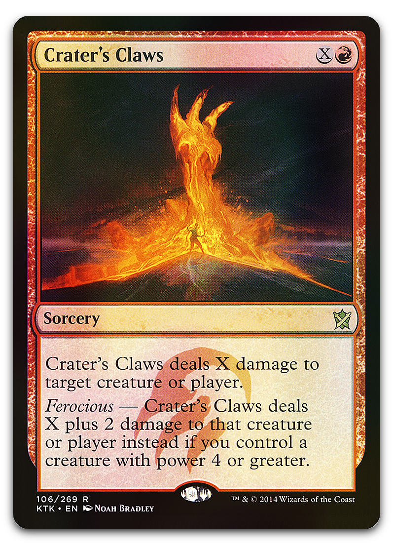 Crater's Claws (Khans of Tarkir)