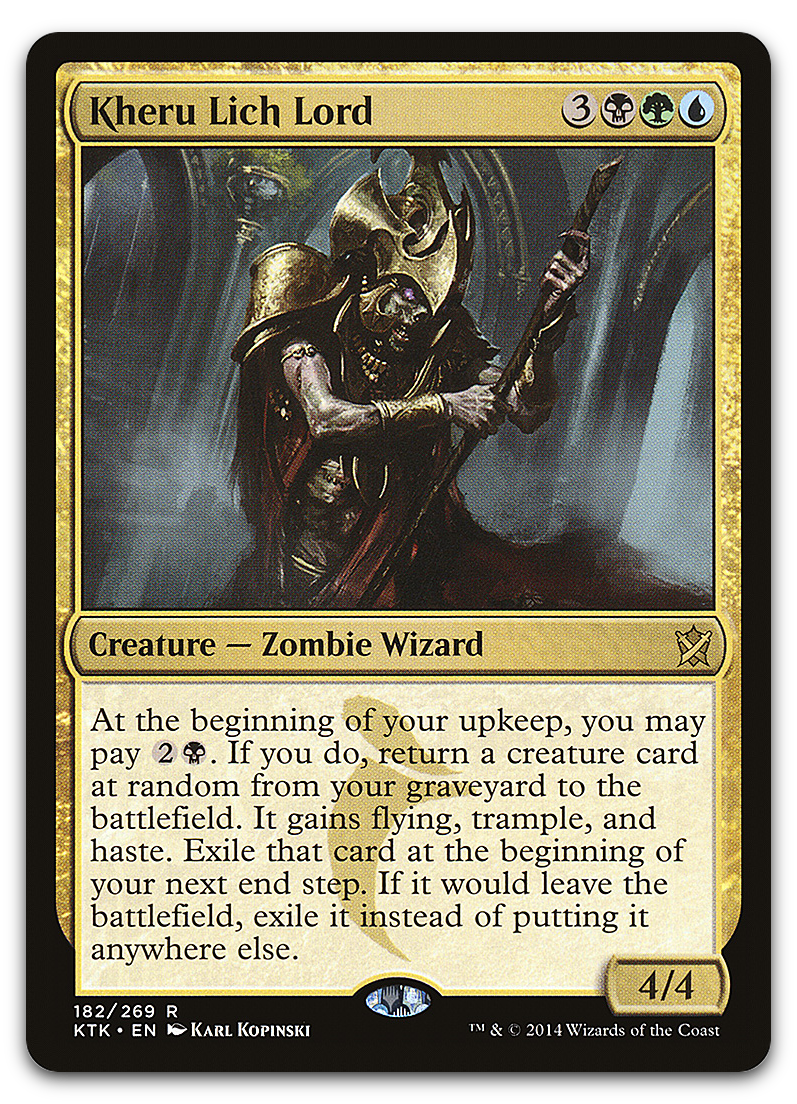 Kheru Lich Lord (Khans of Tarkir)