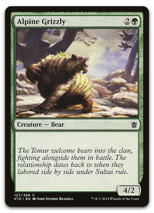 Alpine Grizzly (Khans of Tarkir)