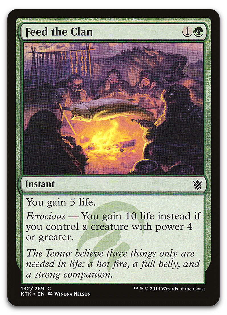 Feed the Clan (Khans of Tarkir)