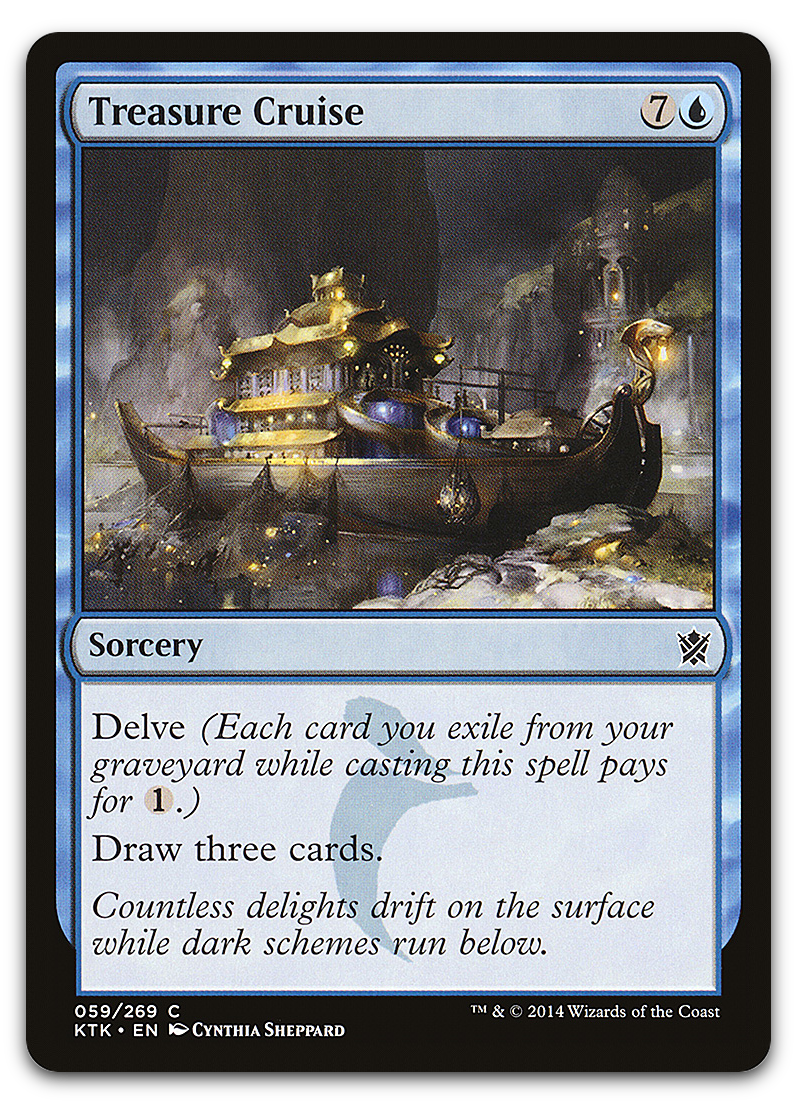 Treasure Cruise (Khans of Tarkir)