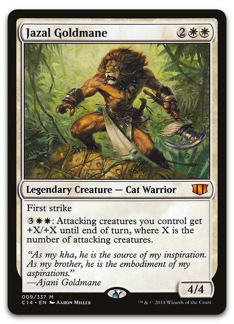 Jazal Goldmane (Commander 2014)