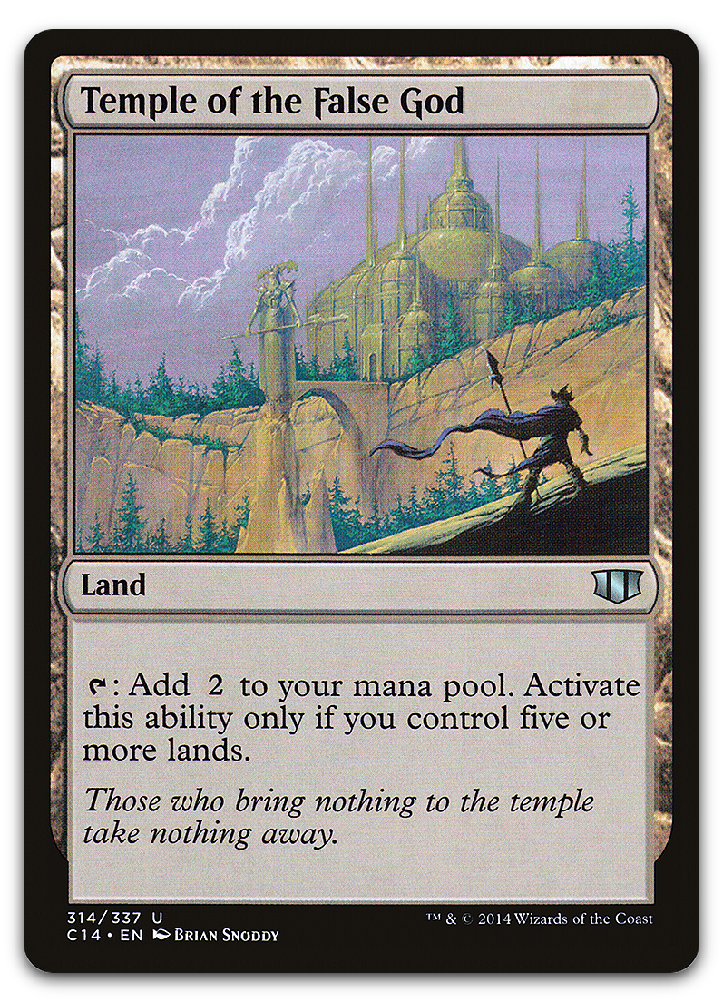 Temple of the False God (Commander 2014)