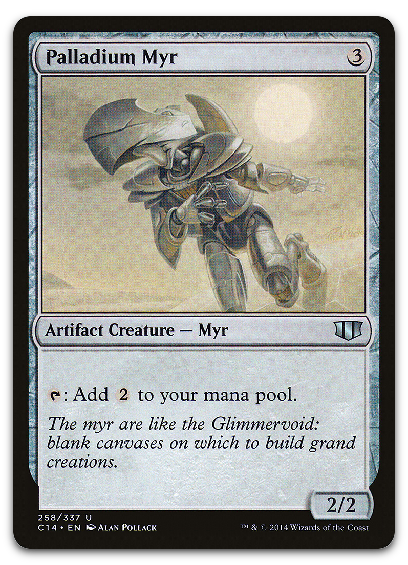 Palladium Myr (Commander 2014)